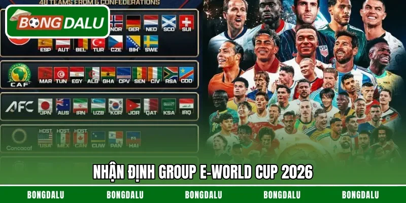 Nhận định Group E - World Cup 2026